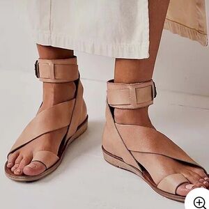 Free People Tan Sandals